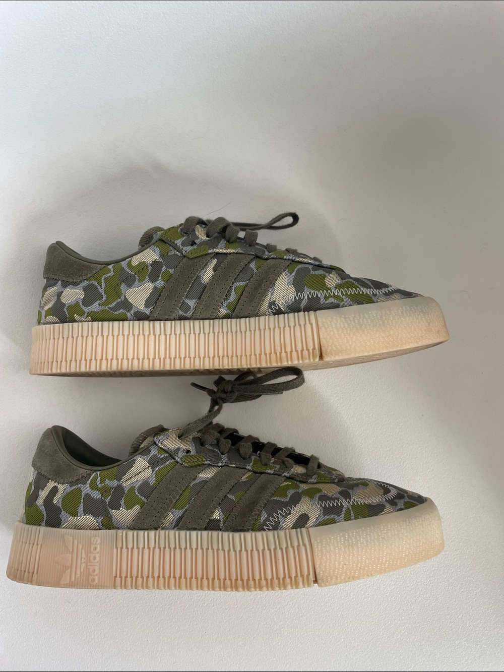 adidas Sambae Camo Gum sole Sneakers size 8 - Picture 2 of 3